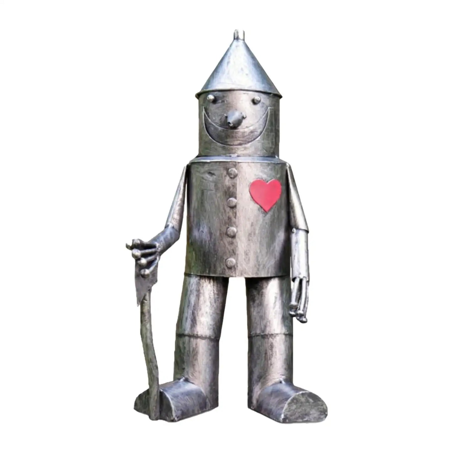 Tin Man Garden Statue — Large | Whimsical Backyard Charm