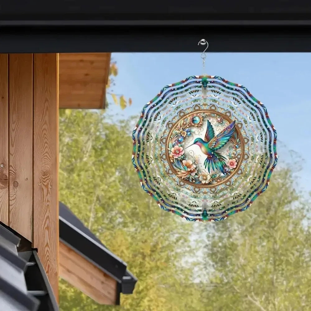 Hummingbird Wind Spinner