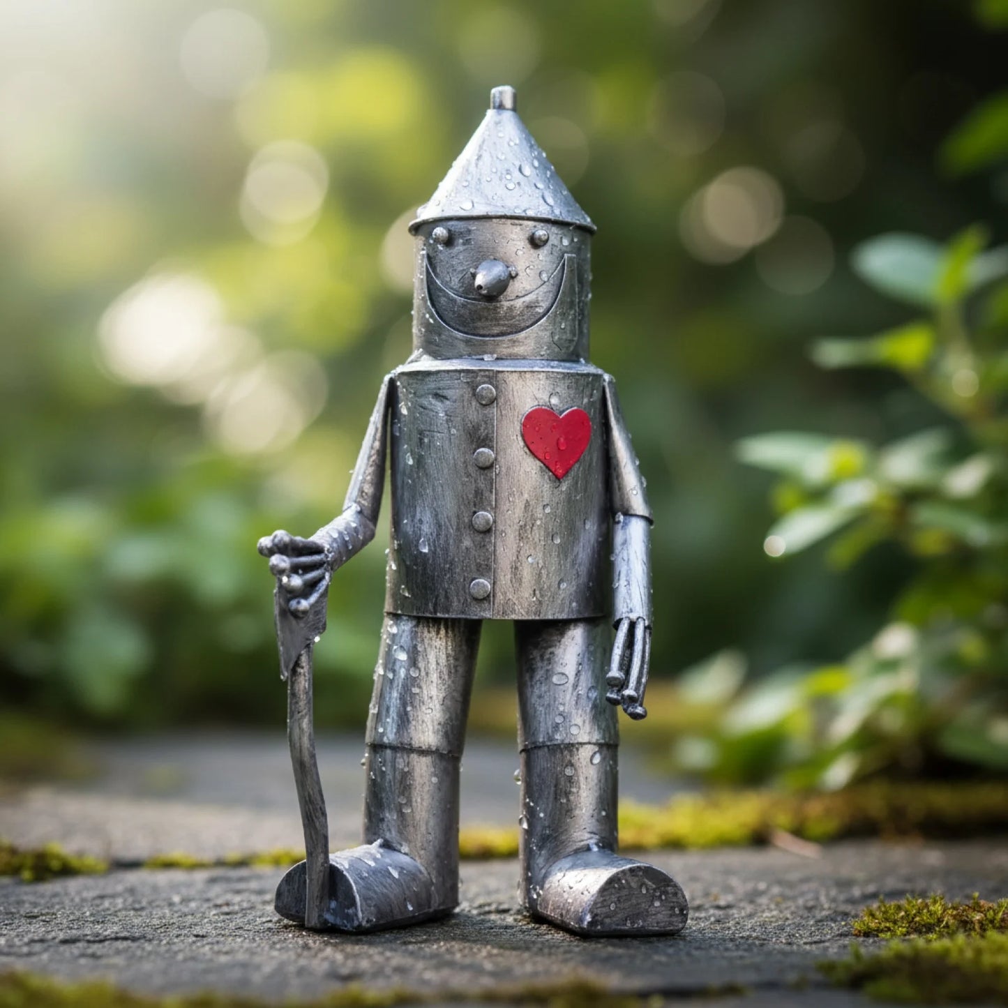 Tin Man Garden Statue — Large | Whimsical Backyard Charm