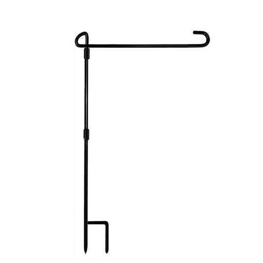 Metal flagpole, flag holder, outdoor weather resistant metal coating flagpole with accessories suitable for garden flags.