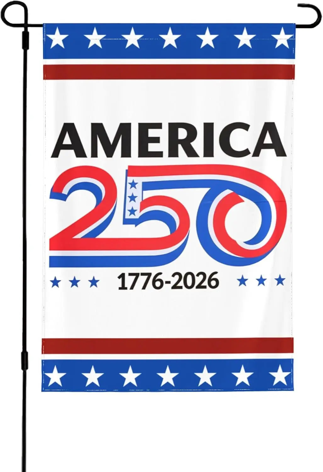 America 250th Anniversary Garden Flag – USA 1776–2026 Double-Sided Yard Flag