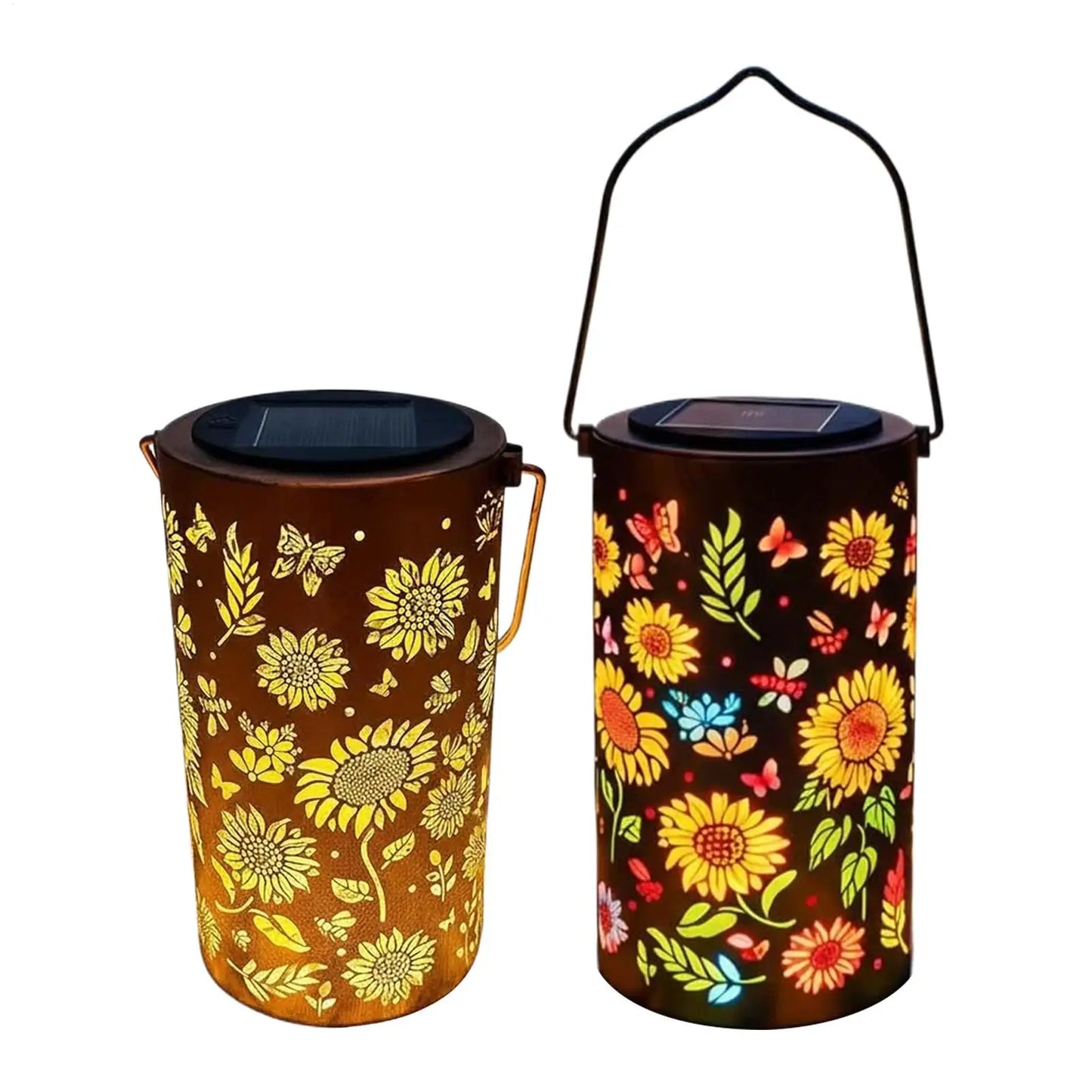 Solar LED Garden Lantern – IP68 Weatherproof Outdoor Light for Yard, Porch & Pathway