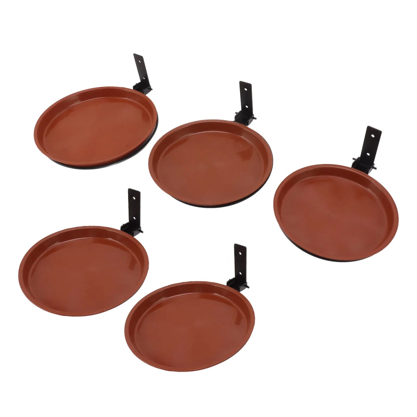 Tree-Mounted Bird Bath & Feeder Bowl with Heavy-Duty Metal Ring — Backyard & Patio