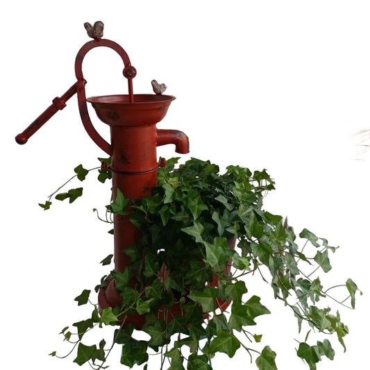 Tall Iron Floor Plant Stand – Retro Decorative Flower Pot Holder for Garden, Patio & Balcony