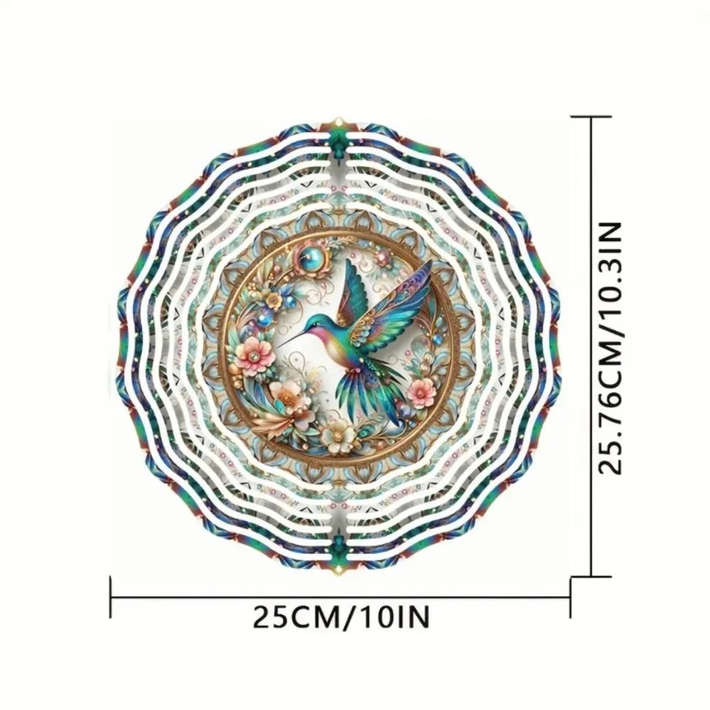 Hummingbird Wind Spinner